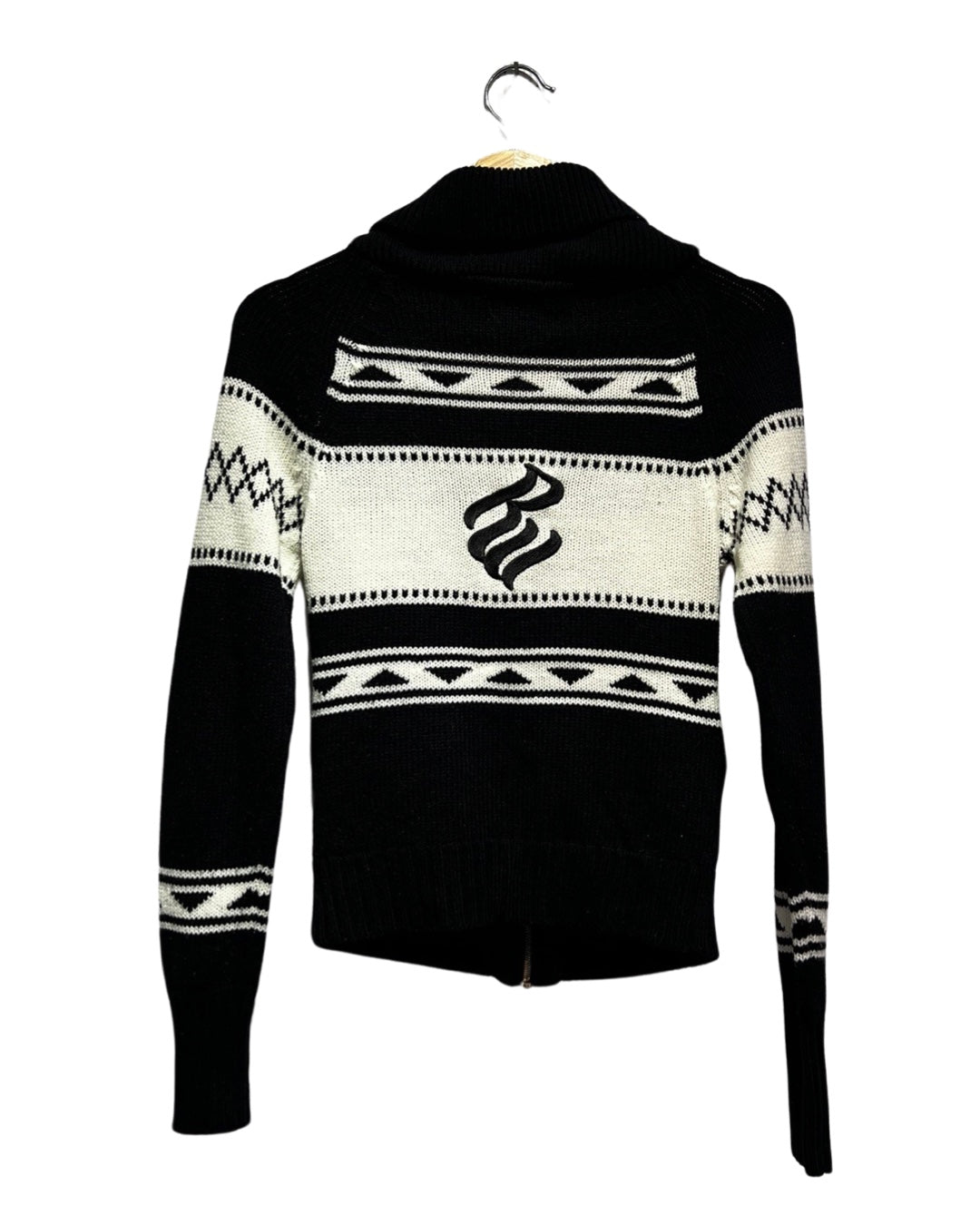 Vintage y2k Rocawear Knits Womans Zip Up Sweater