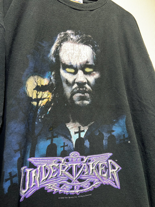 Vintage 1998 WWF The Undertaker RIP Promo Tee