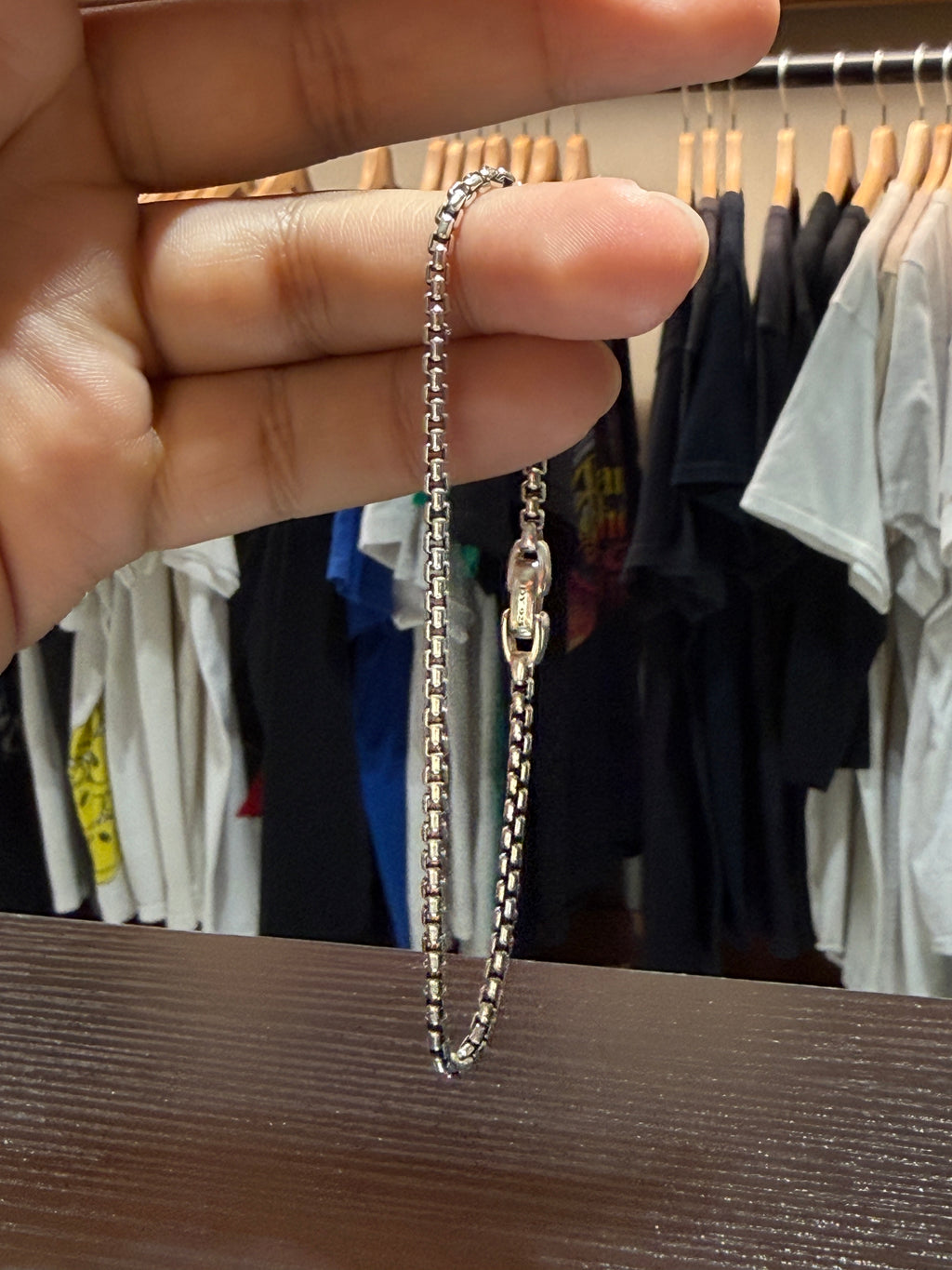 David Yurman Sterling Silver Bracelet 2.7mm KIF Vintage