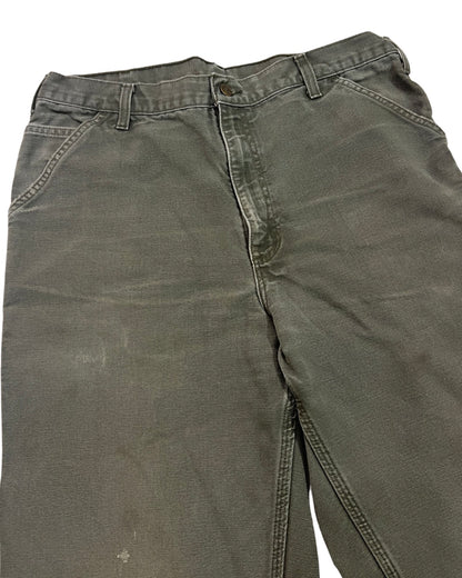 36 x 36 Vintage Carhartt Faded Olive Pants