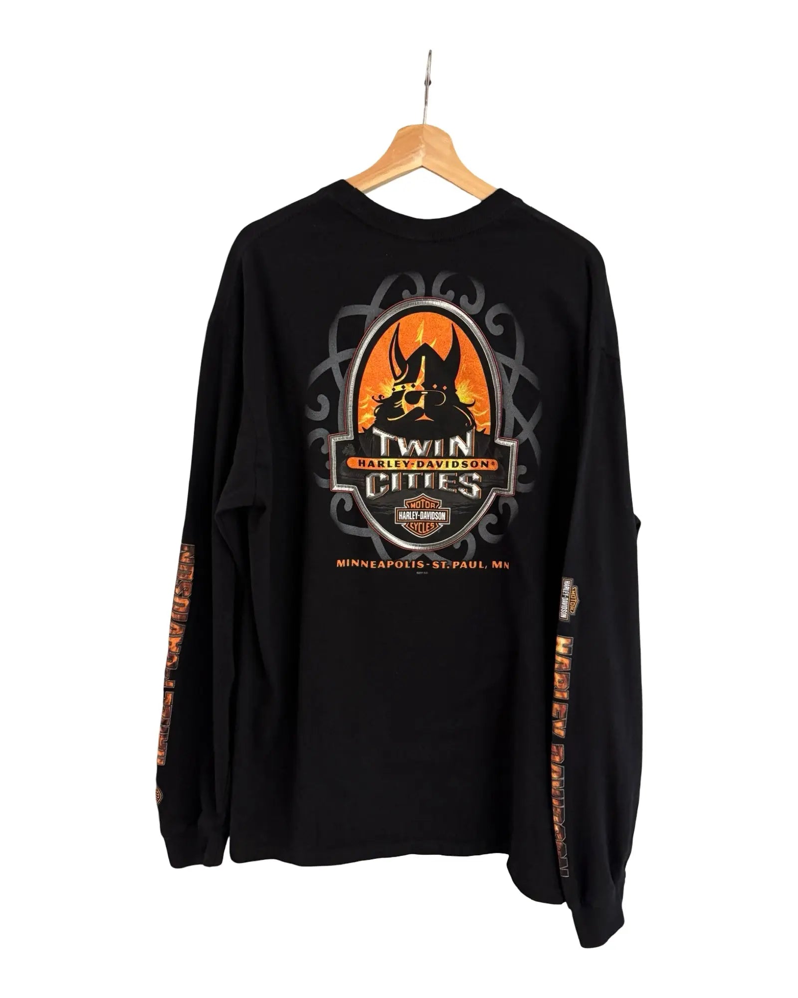 Vintage Harley Davidson Twin Cities Long Sleeve Tee KIF Vintage