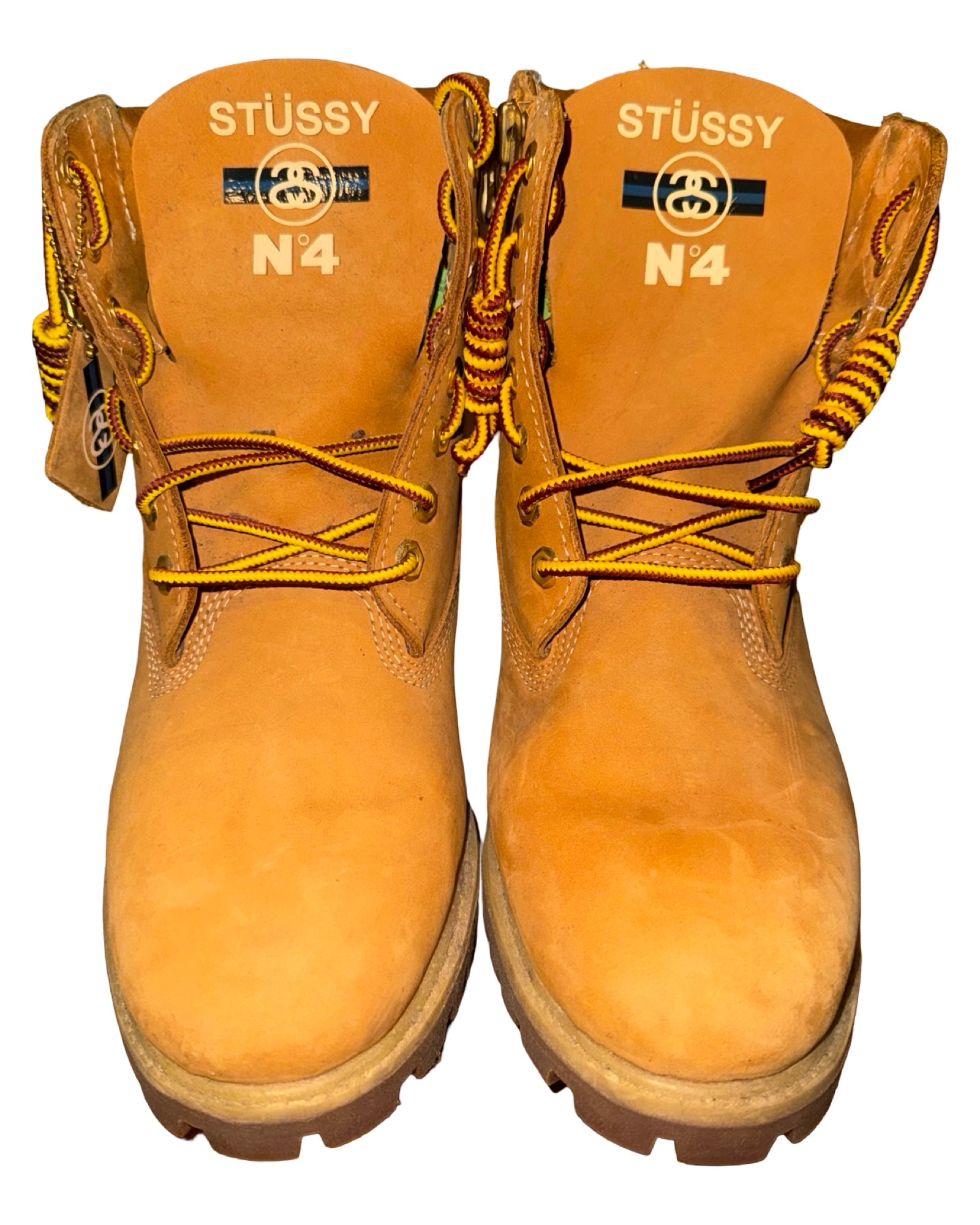 2014 Rare Stussy x Timberland 6” Wheat Boot KIF Vintage