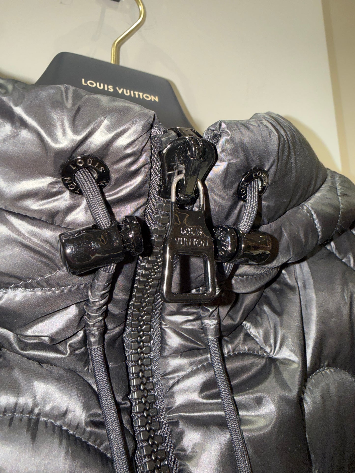 DS Louis Vuitton Monogram Quilted Puffer Jacket