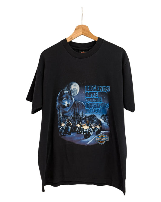 Vintage 1991 Harley Davidson Legends Roam Tee