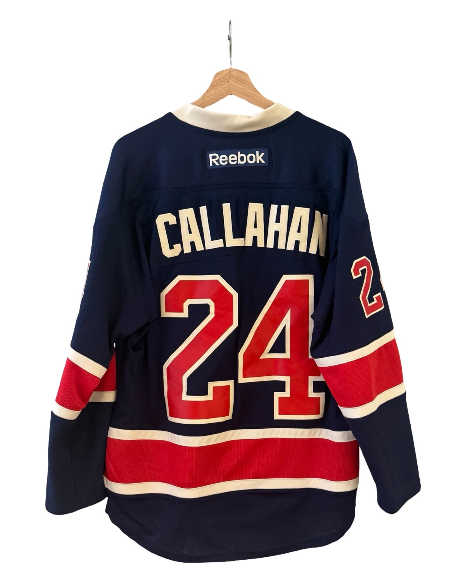 ヴィンテージ ニューヨーク・レンジャース ライアン・キャラハン NHL ホッケー リーボック ジャージ
