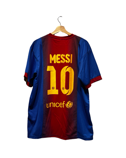 Vintage Messi 10 Barcelona Rep Soccer Jersey