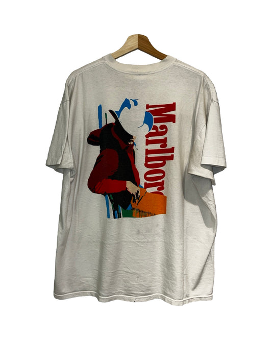 Vintage 90s Marlboro Man Pocket Tee
