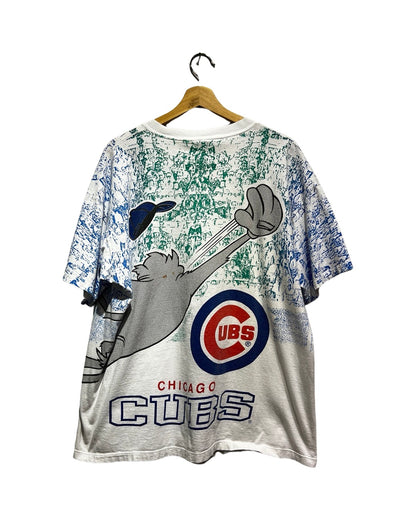 Vintage 1993 Chicago Cubs Looney Tunes Taz Tee