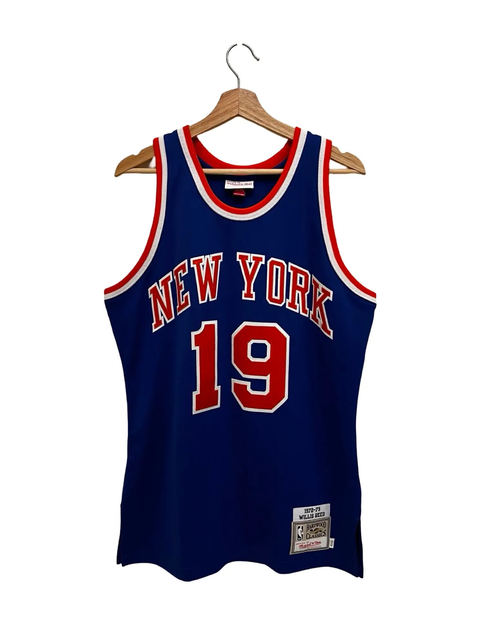 Vintage New York Knicks Willis Reed Mitchell & Ness Jersey 40M KIF Vintage