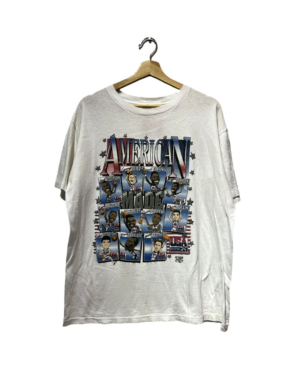 Vintage 1992 USA Dream Team NBA Promo Tee KIF Vintage