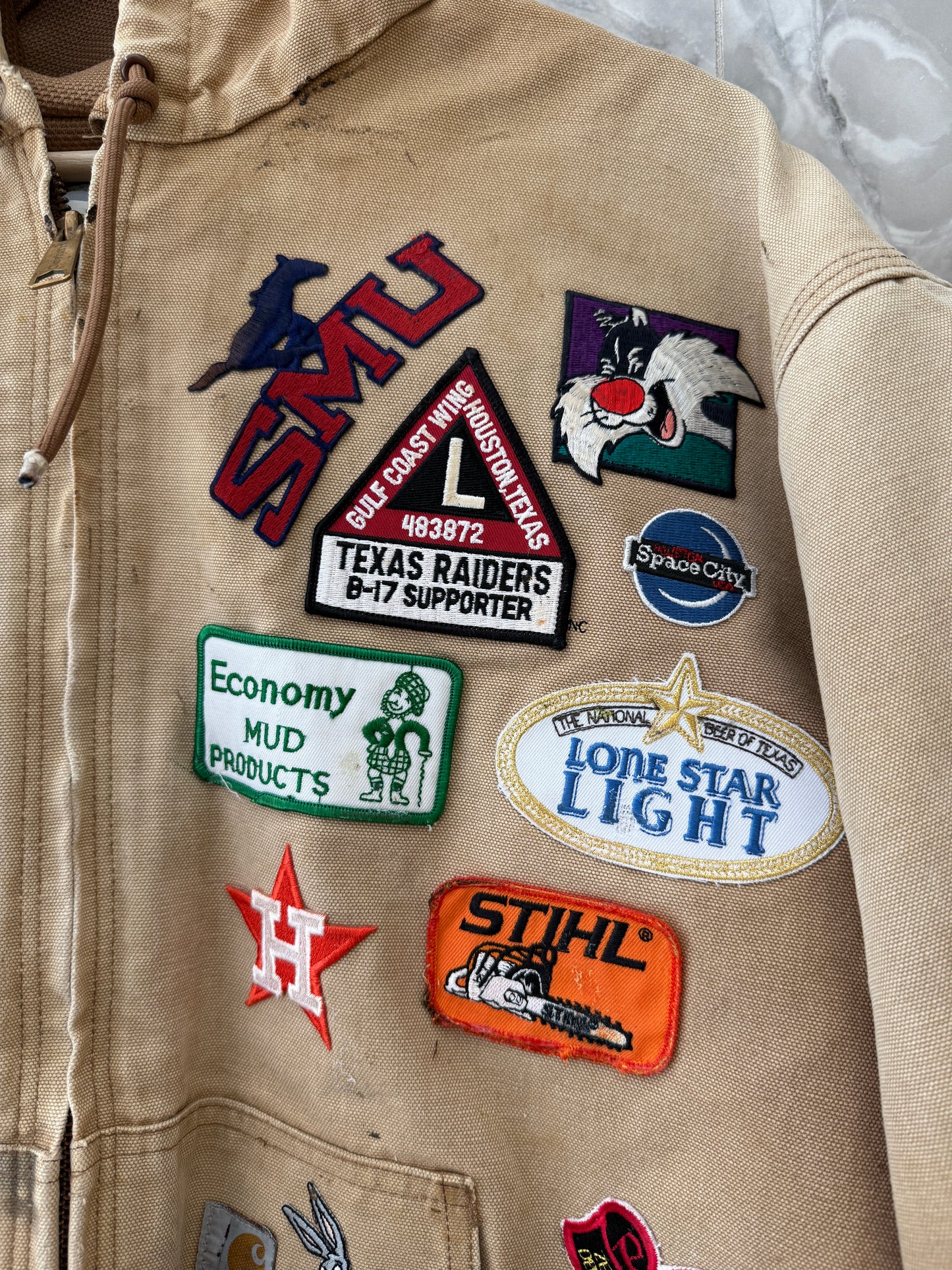 Vintage Carhartt Patchwork Jacket