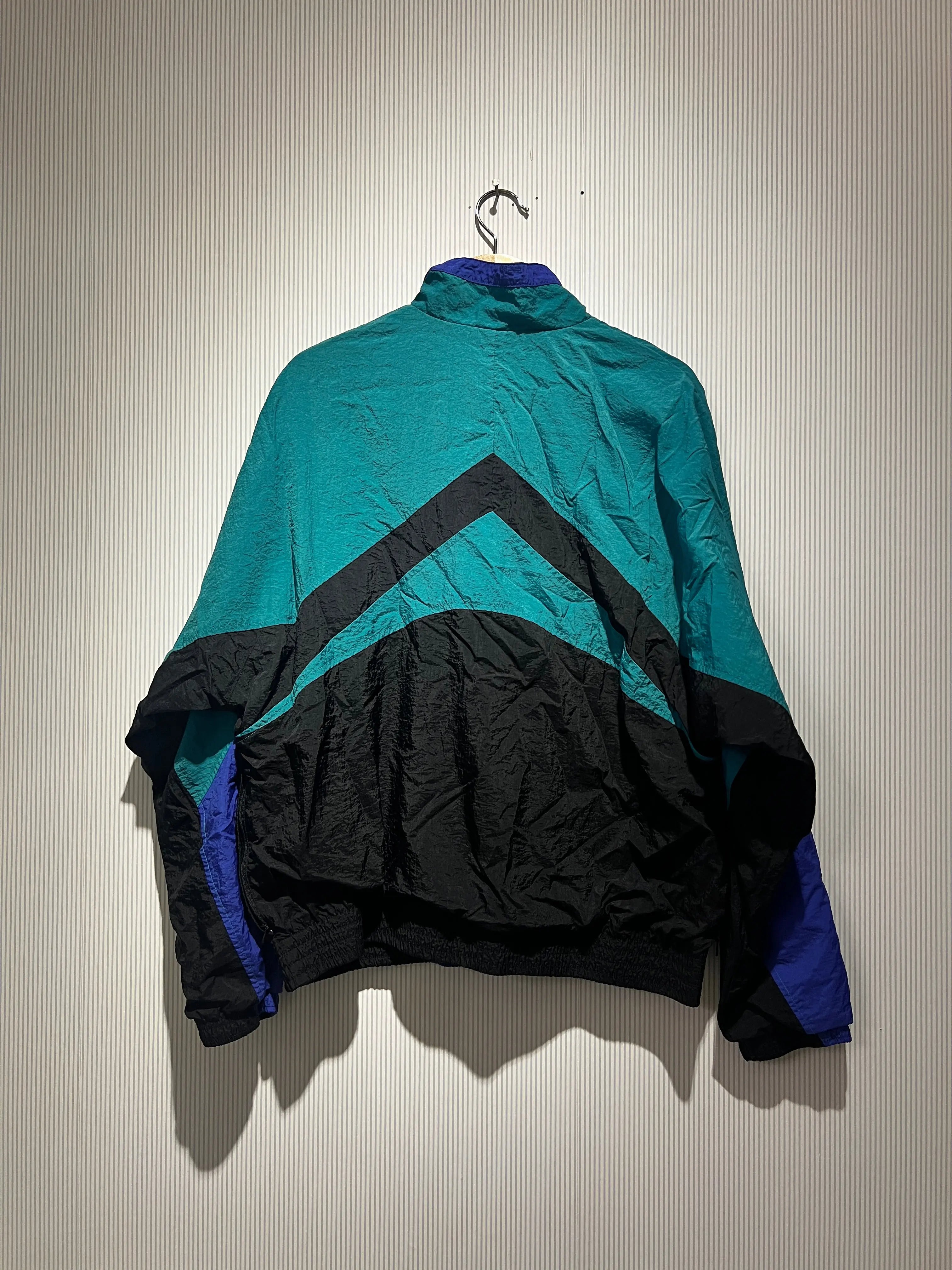 Vintage 90s Nike Seafoam Green Purple Windbreaker KIF Vintage