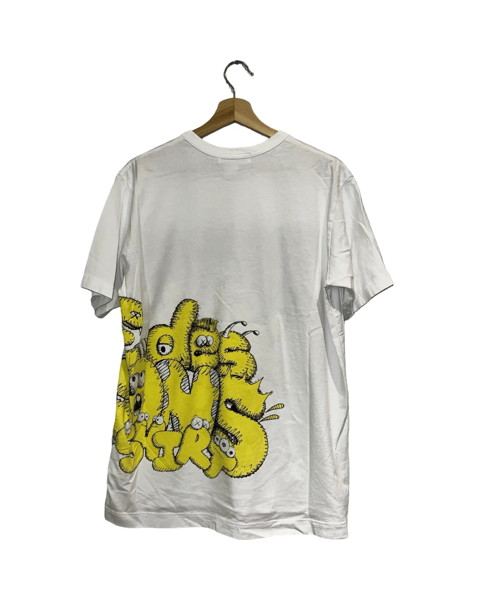Archive KAWS x Comme Des Garcons Yellow Tee KIF Vintage