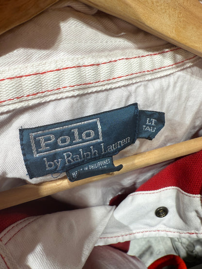 Vintage Polo Ralph Lauren 56th Naval Rescue Squad L/S Rugby Shirt