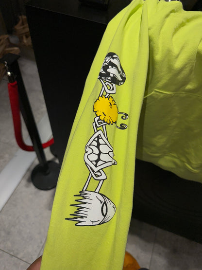 Chrome Hearts Matty Boy Lime Green Hoodie