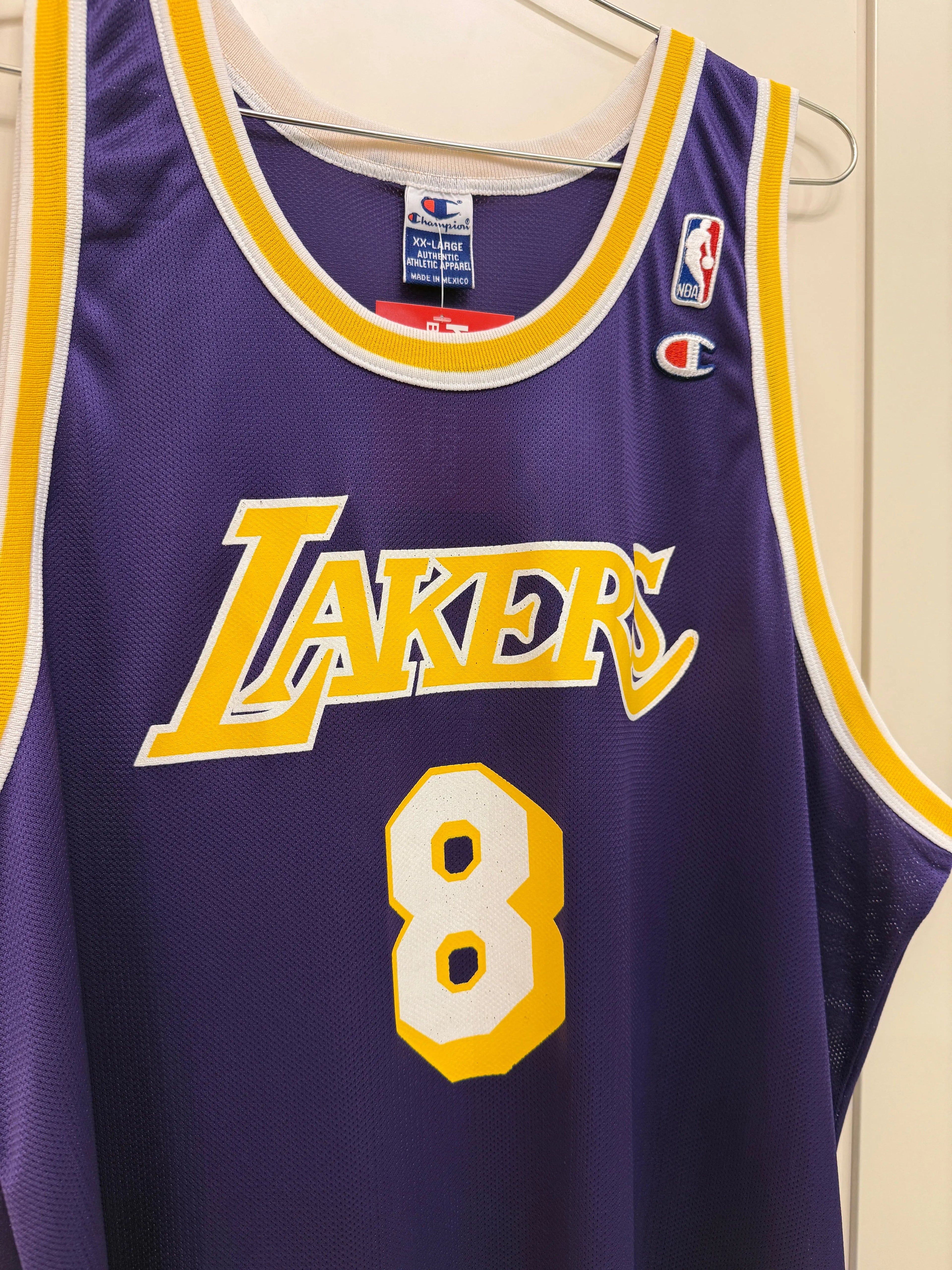 Vintage 90s Kobe Bryant 8 Champion Jersey KIF Vintage