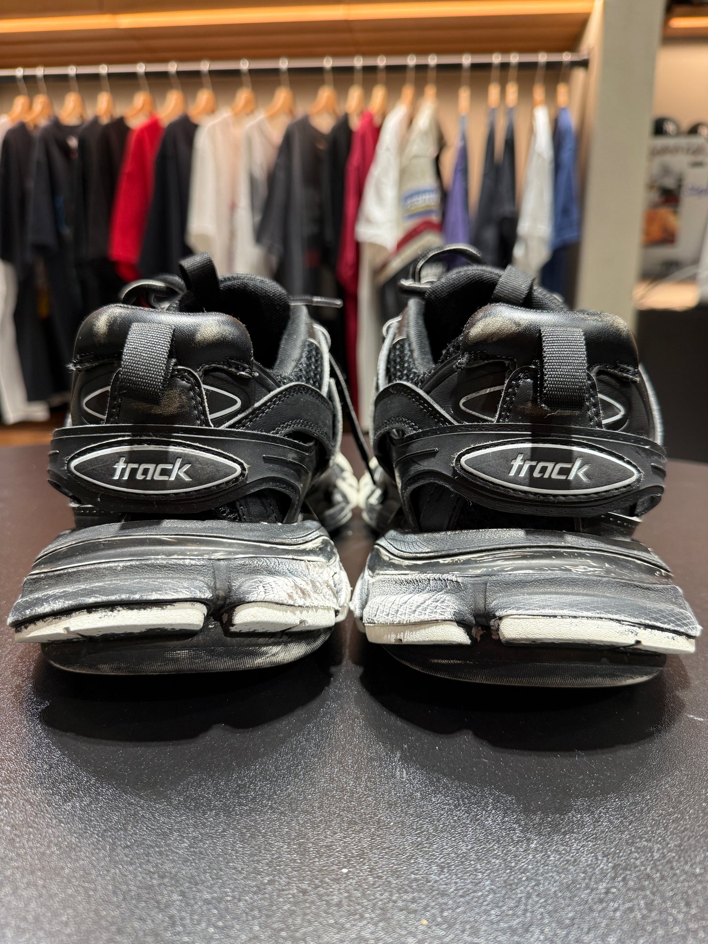 Balenciaga Faded Black Track Runner