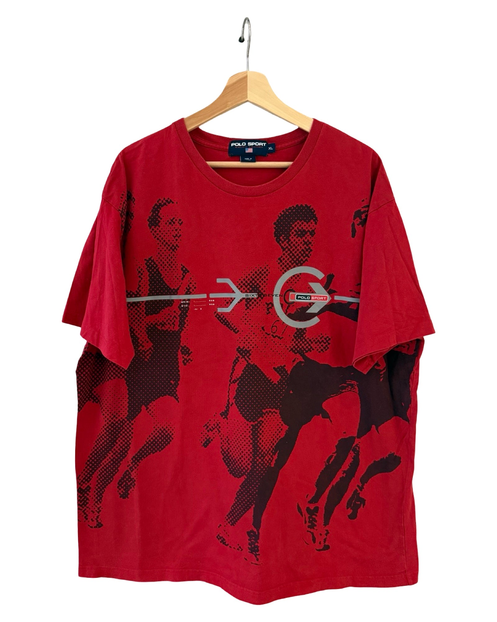 Camiseta de equipo deportivo Polo Ralph Lauren Sport de estilo vintage