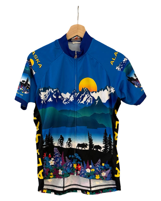 Vintage Alaska Cycling Shirt