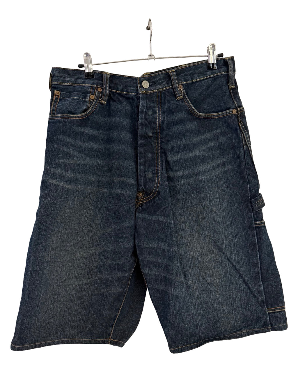 Vintage Y2K Evisu Embroidered Denim Shorts