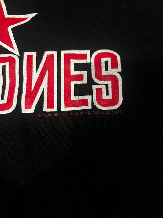 Archive Vintage 1998 Deftones Soviet Star Around The Fur Tee