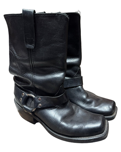 Vintage Mens Durango Biker Harness Boots Size 8.5