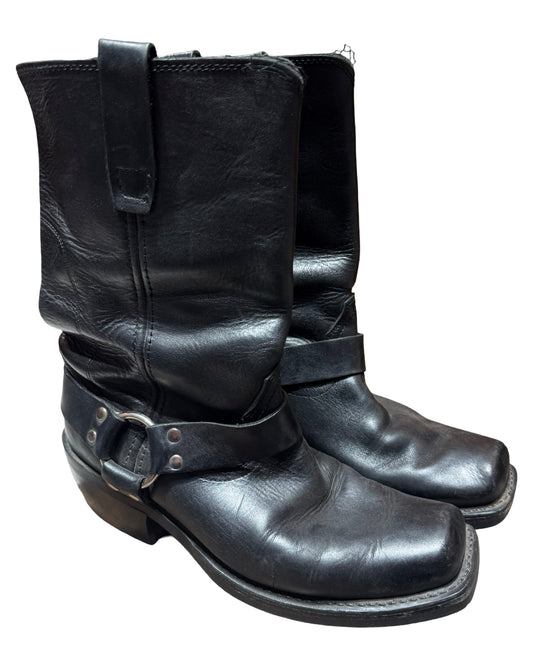 Vintage Mens Durango Biker Harness Boots Size 8.5