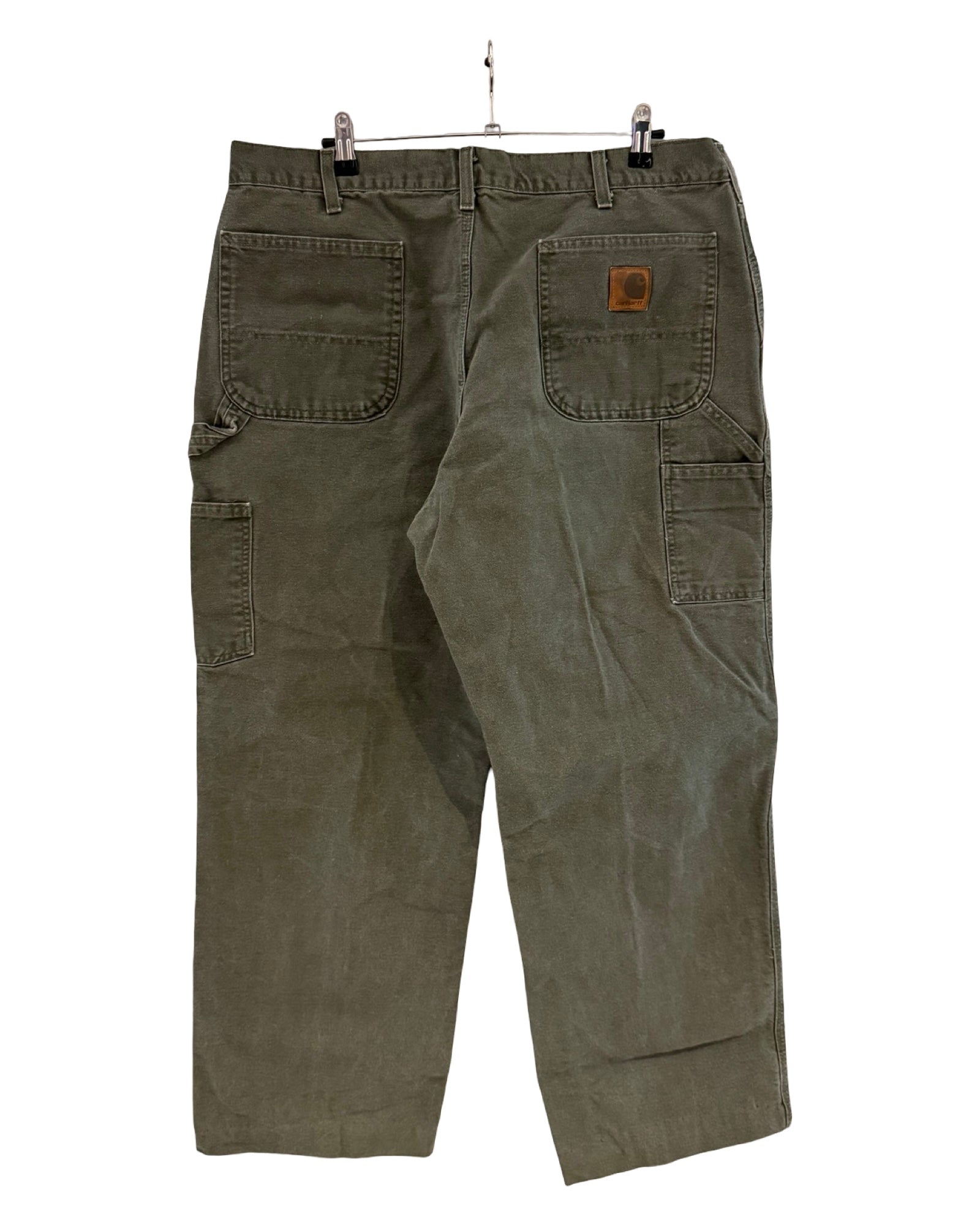 38 x 30 Vintage Carhartt Olive Green Carpenter Pants