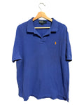 Vintage Polo Ralph Lauren Blue Orange Logo Shirt