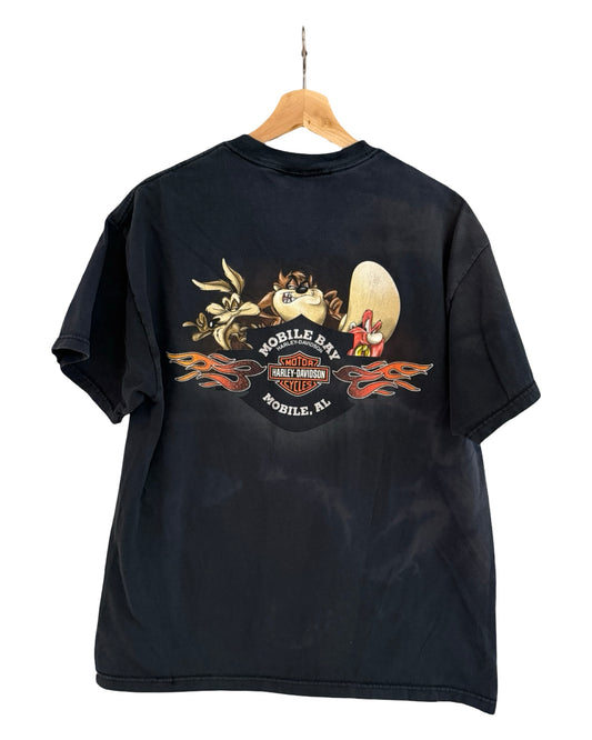 Vintage 2001 Harley Davidson Taz Fatboy Tee