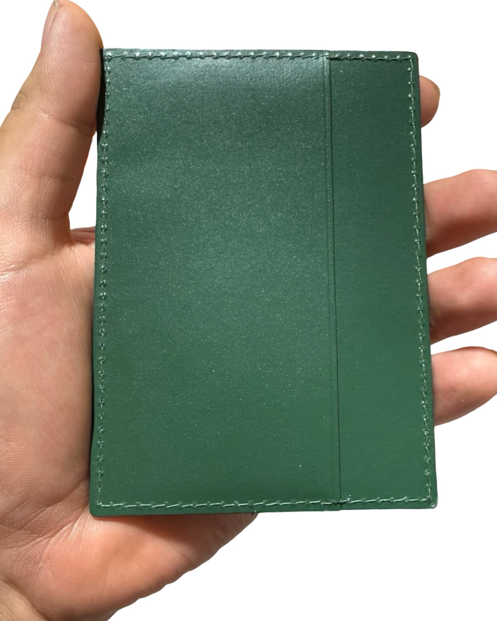 Vintage Rolex Green Card Holder