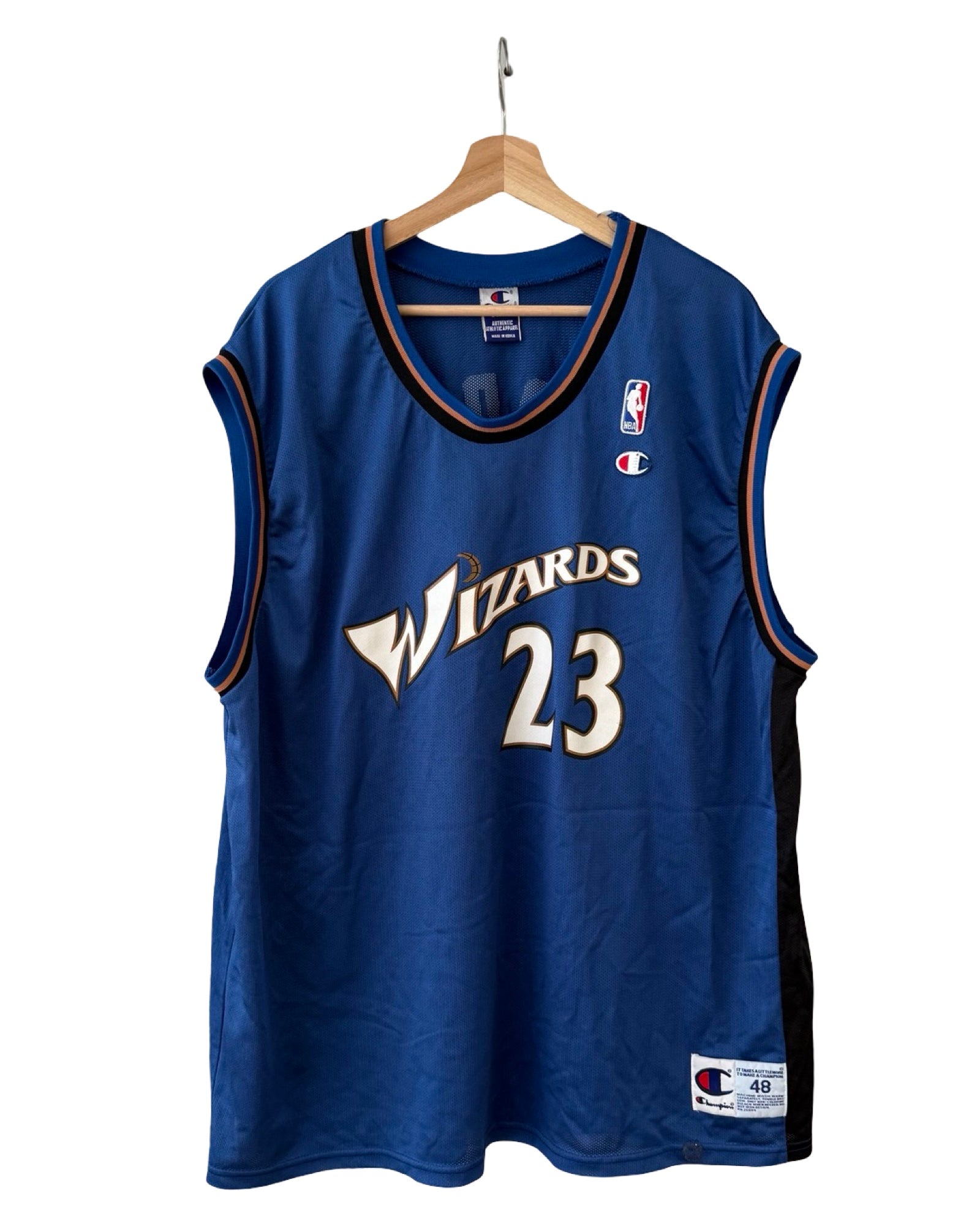 Vintage 2000 Michael Jordan 23 Washington Wizards Champion Jersey