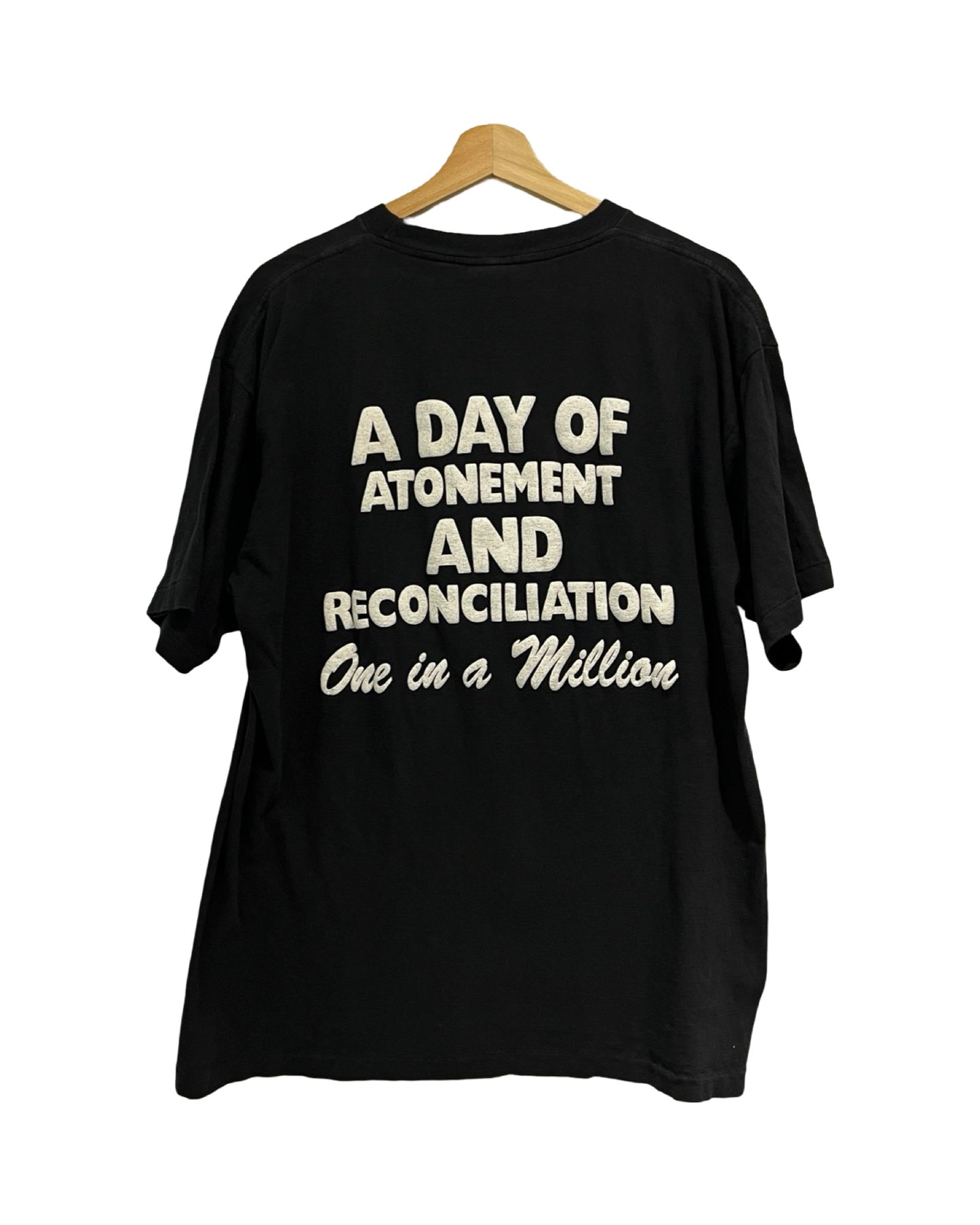 Vintage 1995 Million Man March Puff Print Tee