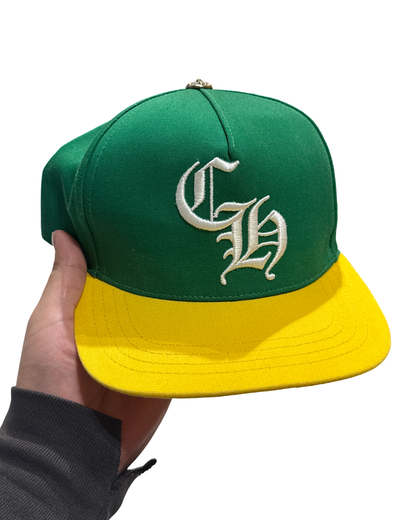Chrome Hearts Green Yellow Hat