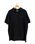 Vintage Polo Ralph Lauren Black Purple Logo Shirt