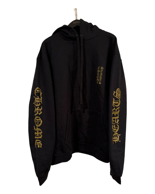 Chrome Hearts Black & Army Green Logo Hoodie