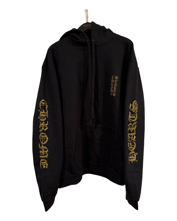 Chrome Hearts Black & Army Green Logo Hoodie