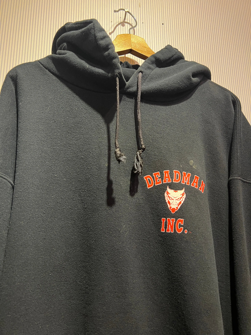 Vintage 2001 WWF The Undertaker Deadman Inc Hoodie KIF Vintage