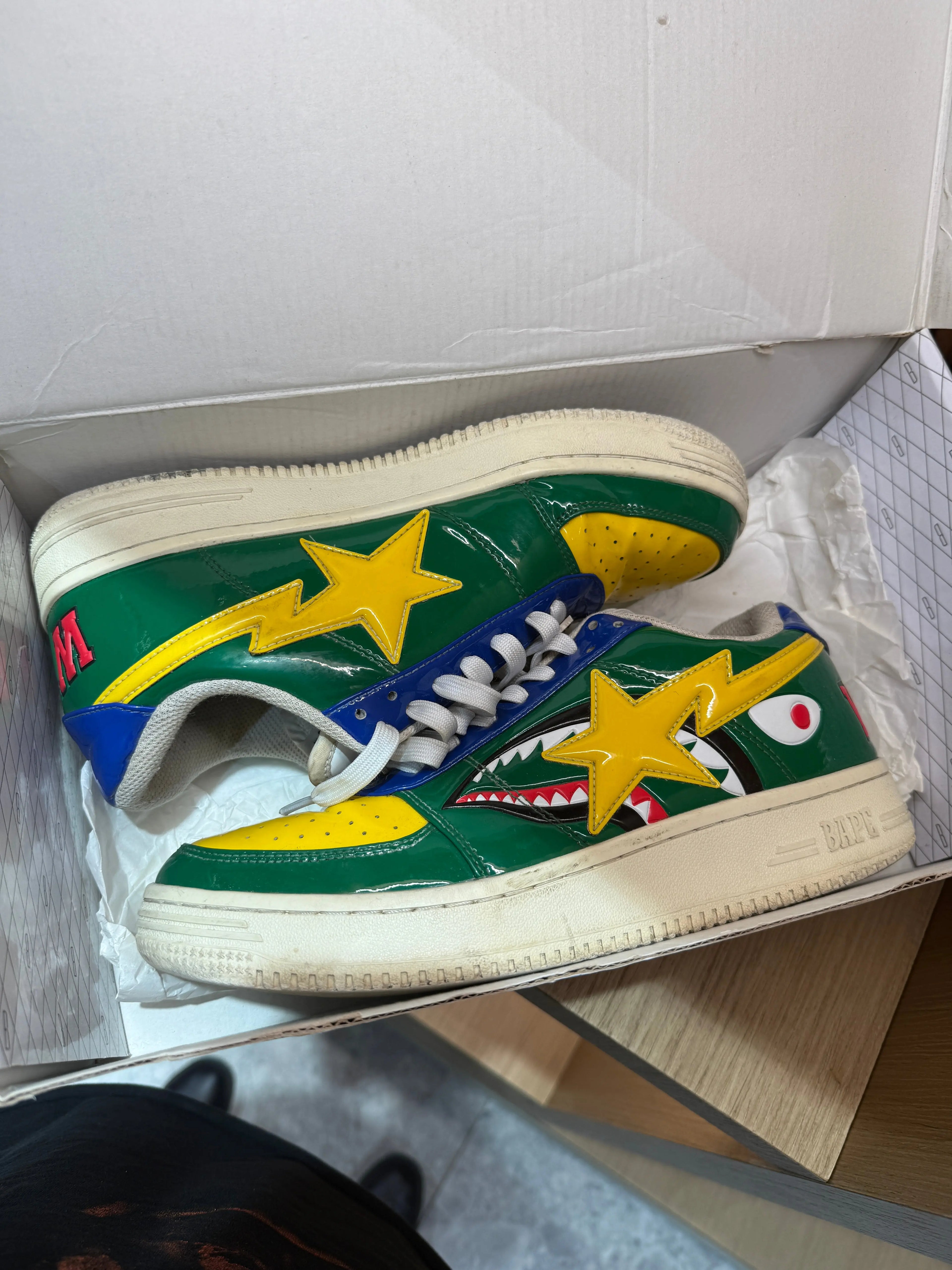 Bape Bapesta M2 WGM 20th Anniversary Sneakers KIF Vintage