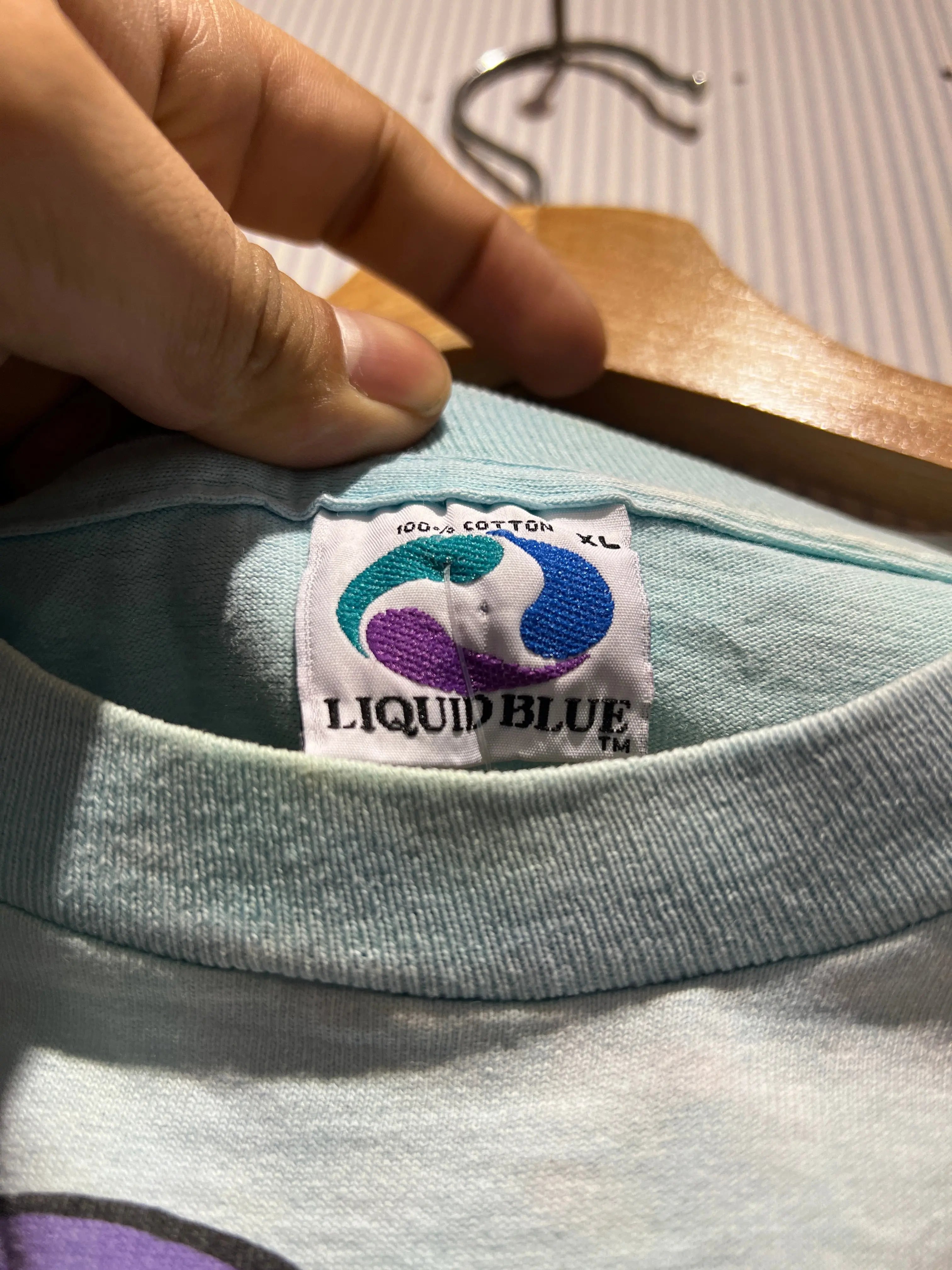 Vintage 1993 Grateful Dead New York City Liquid Blue Tee KIF Vintage