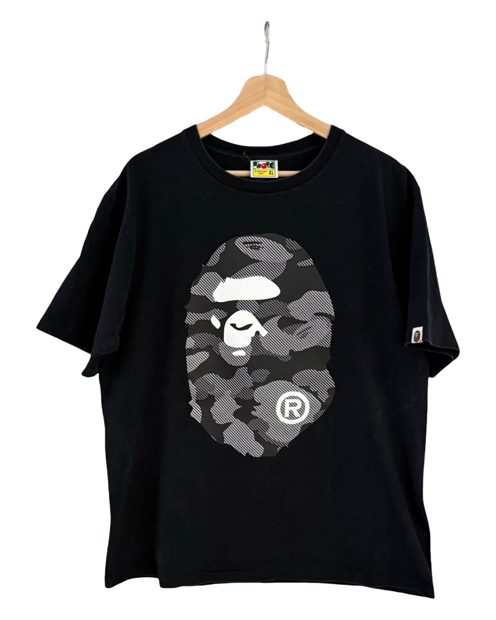 Camiseta Bape 3M Camuflaje Big Head Vintage