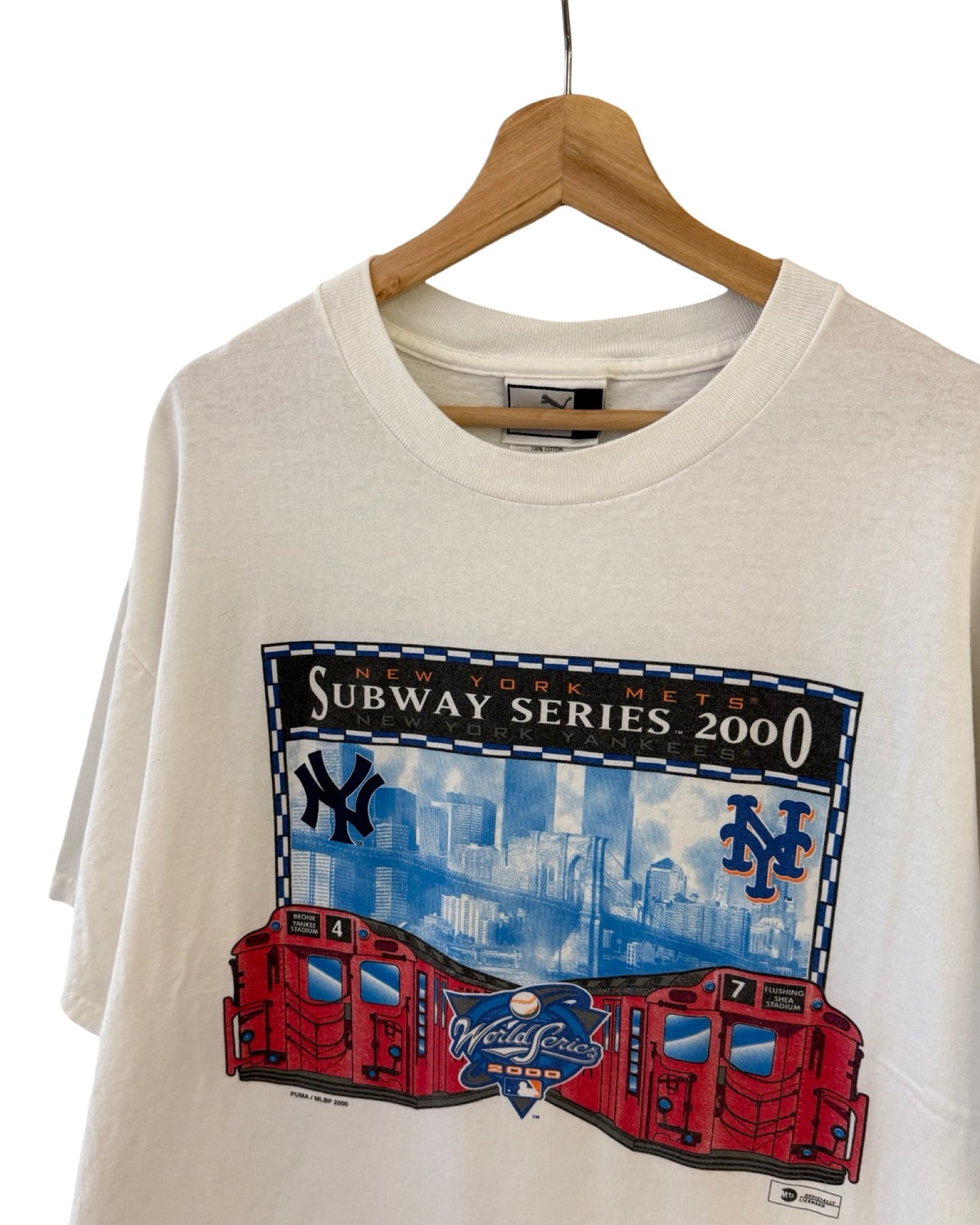 Vintage 2000 New York Subway Series Yankees Mets