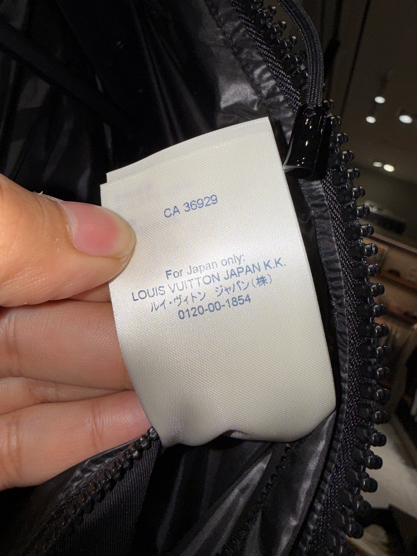 DS Louis Vuitton Monogram Quilted Puffer Jacket