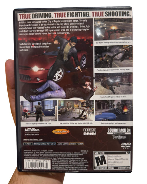 PS2 True Crime Streets Of LA Game
