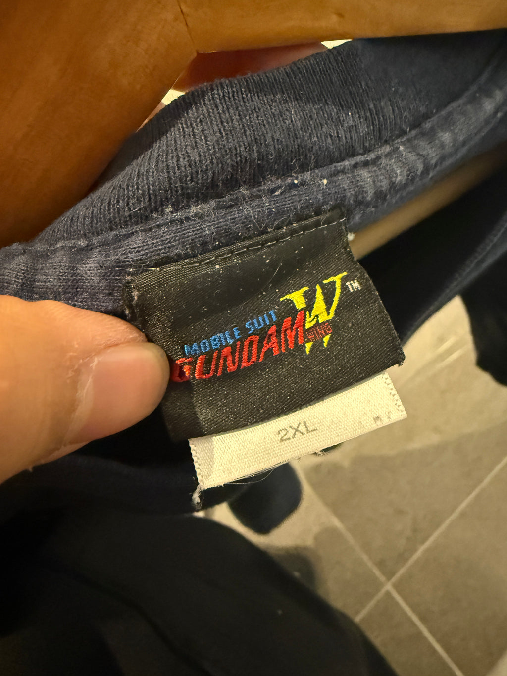 Vintage 2002 Gundam Wing Anime Promo Tee KIF Vintage