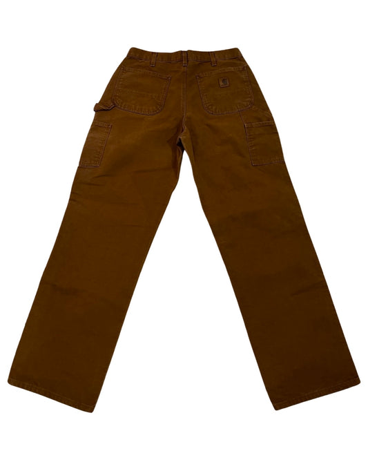 33 x 34 Vintage Carhartt Dark Tan Pants