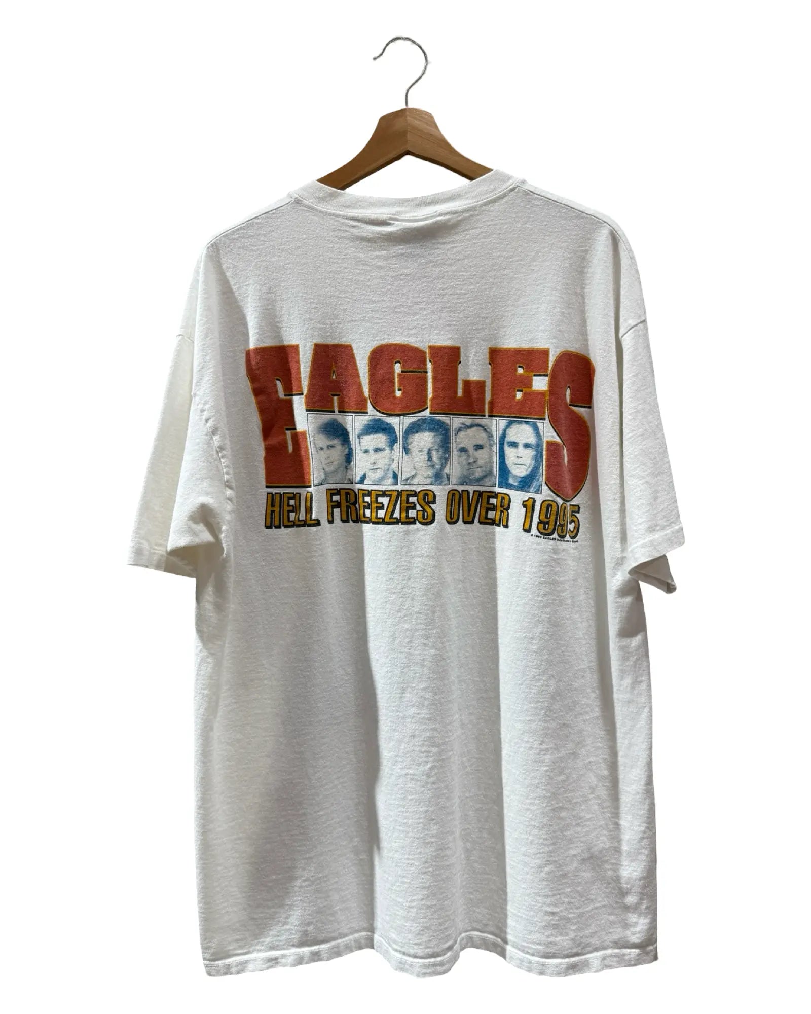 Vintage 1995 The Eagles Hotel California Tour Tee KIF Vintage