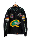 Vintage 90s Nascar Jeff Hamilton Quaker State Racing Jacket