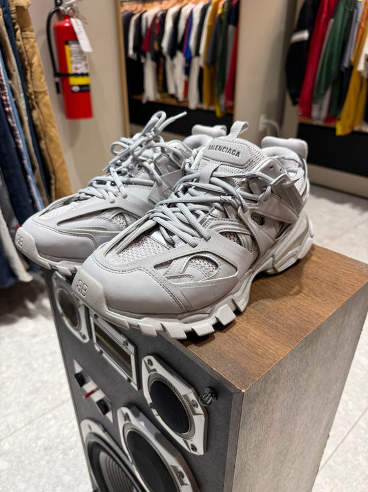 Balenciaga Medium Grey Track Runners Size 10