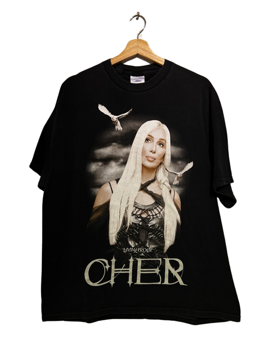 Vintage 2002 Cher Living Proof Farewell Tour Tee